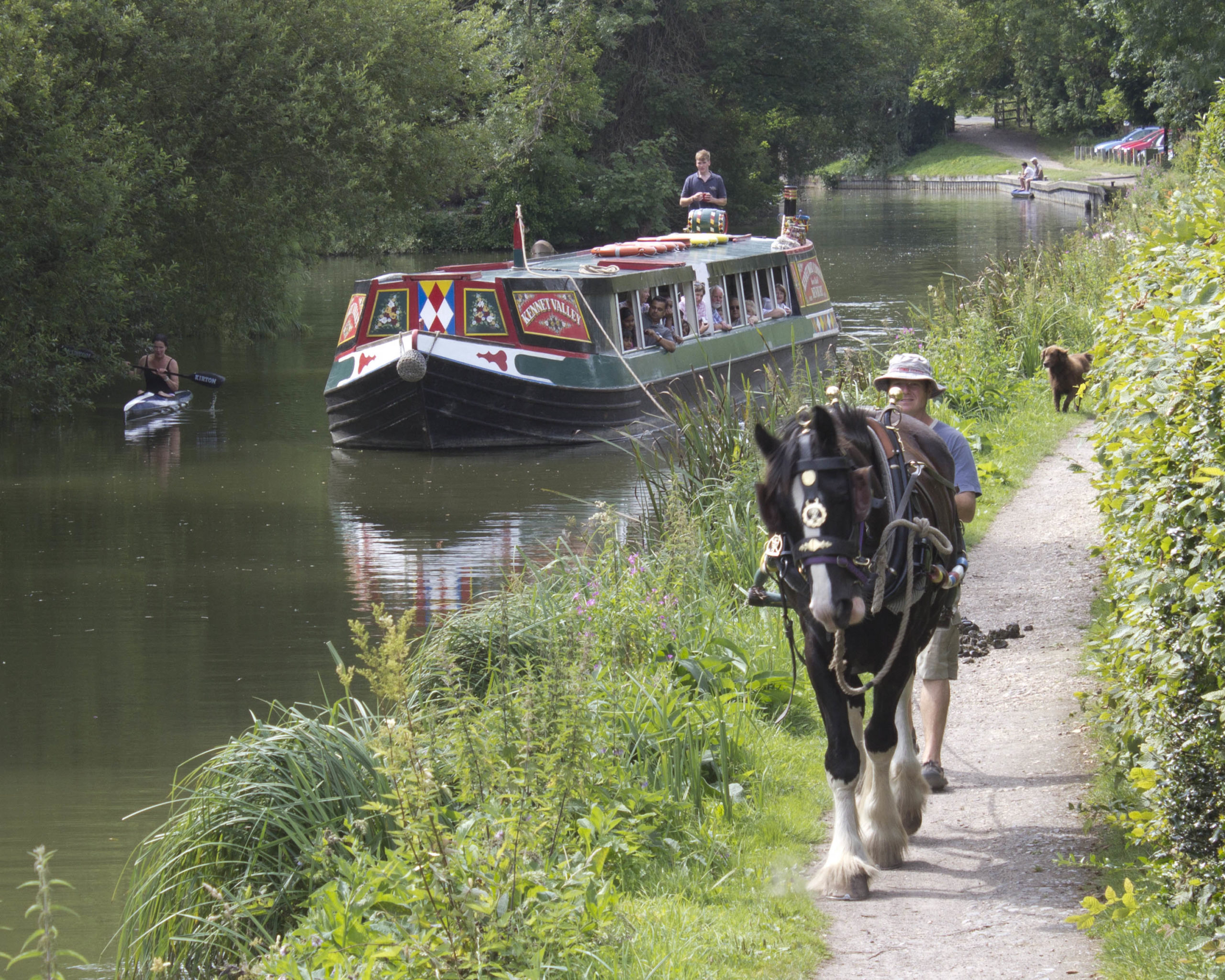 and Avon Canal North Wessex Downs National Landscape