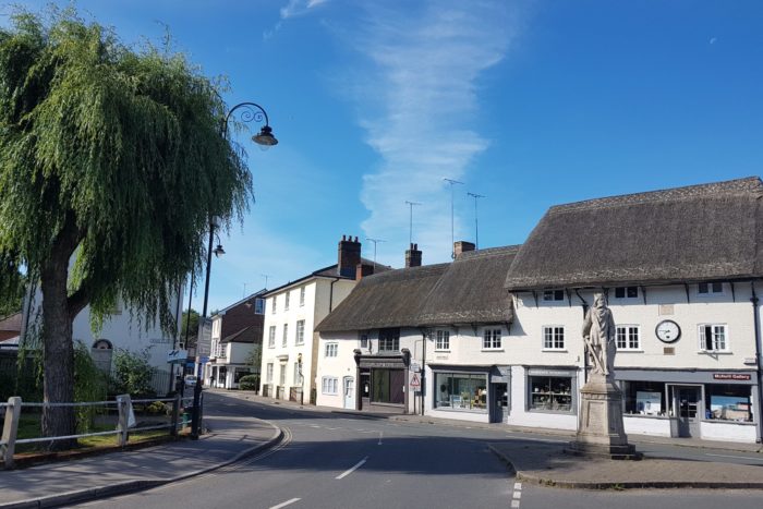 Pewsey Market Place King Alfred