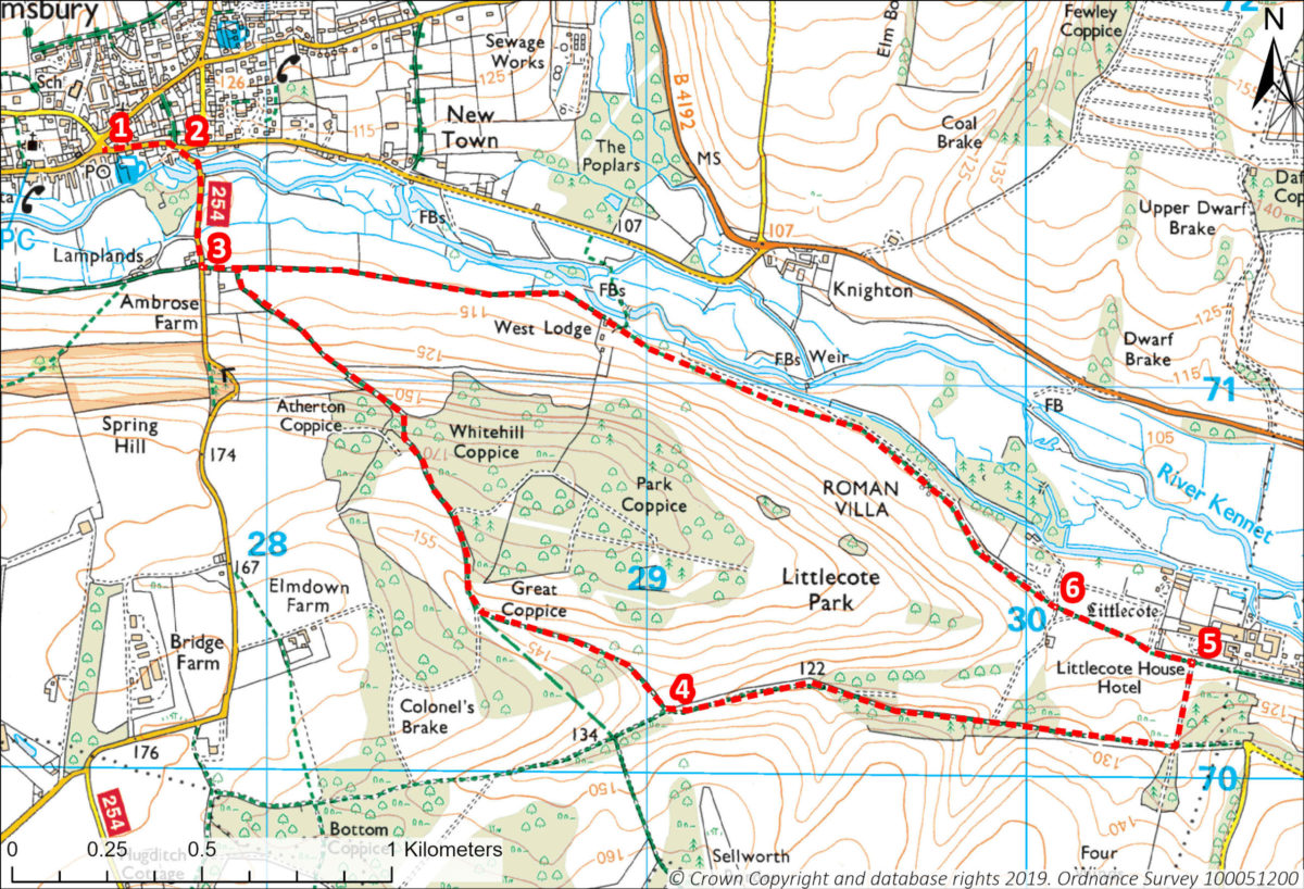 Ramsbury map
