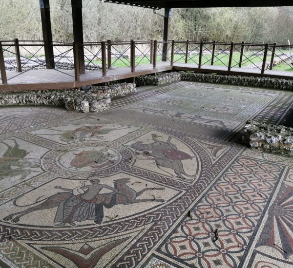 Ramsbury & Littlecote walk MOSAIC, Ann Shepley