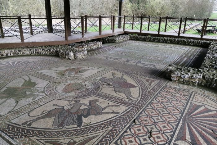 Ramsbury & Littlecote walk MOSAIC, Ann Shepley