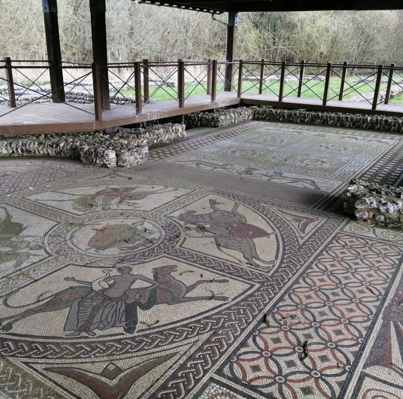 Ramsbury & Littlecote walk MOSAIC, Ann Shepley