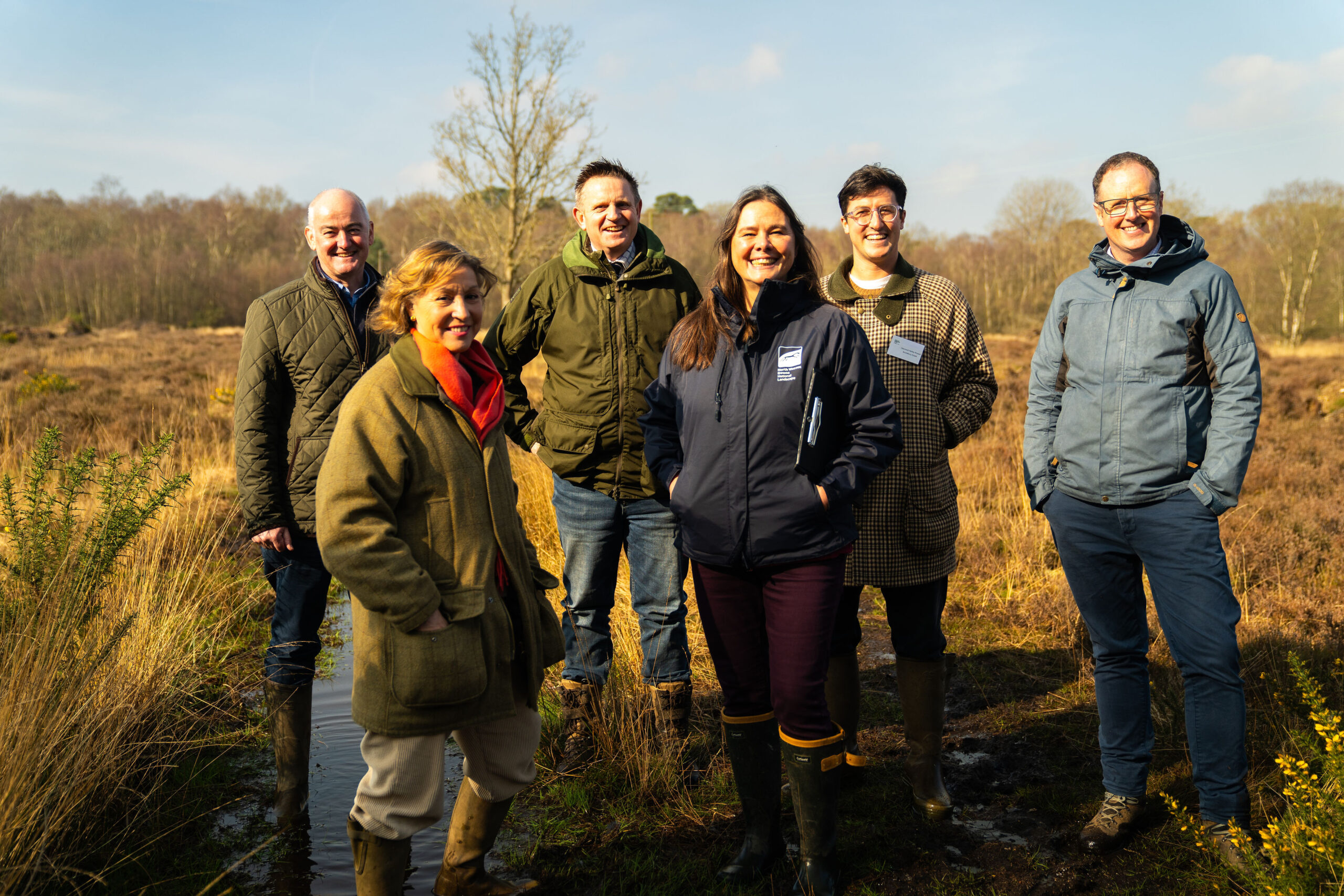 Minister Pow at Bucklebury Common