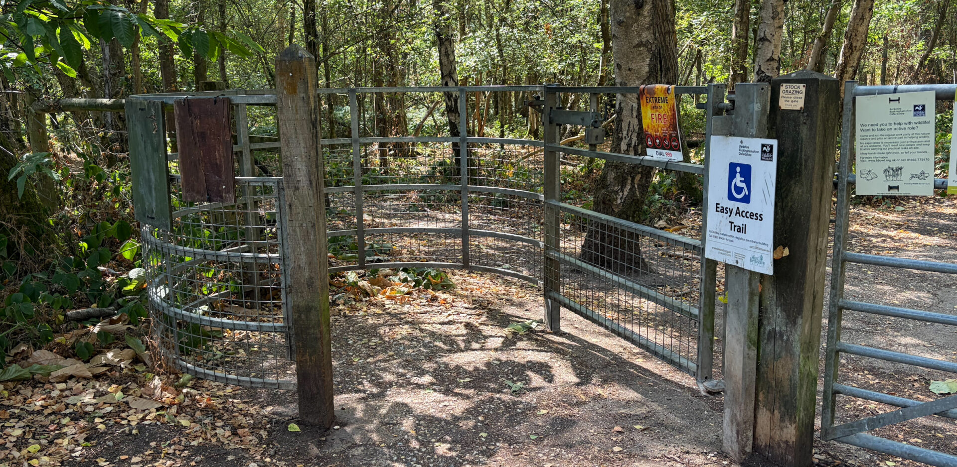 Kissing-Gate at Snelsmore Common